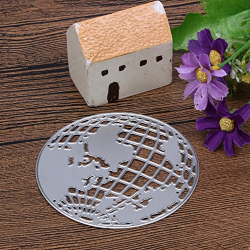 Amazingdeal365 Karte Metall Form Schablonen Schneiden DIY Dekor Sammelalbum Karten Buchzeichen Lesezeichen als Geschenk für Freunde Geburtstag Kinder,Kindergarten Hobby Schule Handarbeit Unterricht usw. Ein tolles Geschenk! - 3