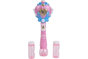 BLUE SKY - Baguette Magique À Bulles - Bulles de Savon - 049038 - Rose - Plastique - Jouet Enfant - Jeu de Plein air - 32 cm x 9 cm - À Partir de 3 Ans
