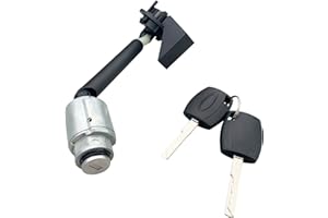 SUONE Bonnet Latch Assembled Repair Kit Fit for Focus MK2 2004-2012 1355231 4M5AA16B970BA with 2 Keys