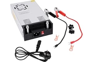 TOOLCO Konwerter 240 V AC na 12 V DC, zasilacz sieciowy, przełącznik, transformator, maks. 50 A, 600 W (600 W)