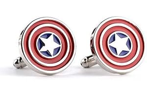 SILVERFOX Super Hero Cufflinks and Chrome Presentation Box