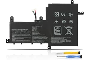 K KYUER B31N1729 Batterie pour ASUS VivoBook S15 S530 S530U S530UA S530UF S530UN X530 X530U X530UA X530UF X530UN X530FA X530FN K530F K530FN K530FF V530FF P1502FF S5300FF S5300UN S530UA-BQ171T S530UN-BQ155T
