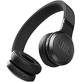 JBL LIVE 460NC, Cuffie On-Ear Wireless Bluetooth con Cancellazione Adattiva del Rumore, Cuffia Pieghevole Senza Fili per Musi