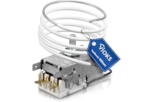 VIOKS Thermostat Kühlschrank Ersatz für Ersatzteil Liebherr Kühlschrank Thermostat 6151190 & Temperature Controller für Kühlschrank Liebherr Weinkühlschrank - Liebherr Kühlschrank Ersatzteile