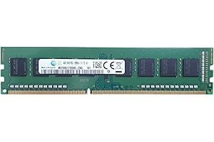 BQTEC DDR3 4GB 1600MHz PC3-12800U (Usado) Sin ECC Sin Búfer CL9 1Rx8 UDIMM Módulo de Actualización de Memory para PC de Sobremesa