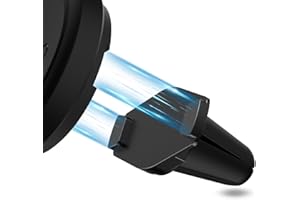 Berrihop Magnetische Auto-Lüftungsgitterhalterung für OOONO NO2, solide Metall-Autohalterung mit eingebauten Magneten, kompatibel mit OOONO CO-Driver NO2 Blitzerwarner