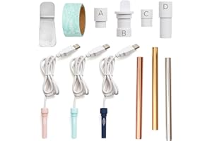 We R Memory Keepers WR660579 Set mit Folienfeder Foil Quill Starter Kit, Vorteilsset enthält über 12 Teile, Mehrfarbig, One Size, Piece