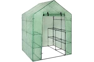 Settoo 195 x 143 x Winter Tent for Plants Large, Waterproof and UV Protection Vegetables Greenhouse