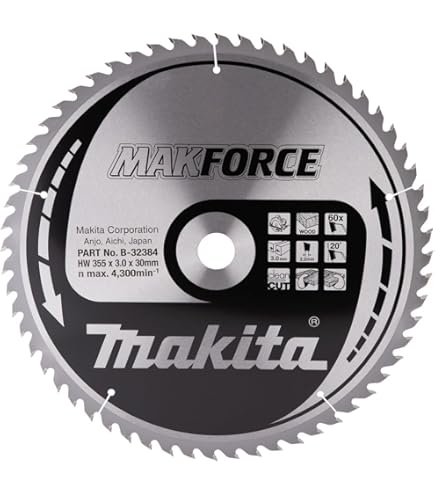 akita B-32188 - akforce hoja de sierra 355 x 30 , 24z