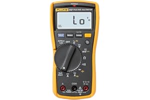 Multímetro digital para electricistas Fluke 117 con detector de voltaje sin contacto