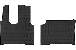 ‎MOTOS MOTOS Gummimatten Auto Fussmatte passend für Mercedes-Benz Actros MP4 2011-2019 schmale Kabine Verbessern Sie Ihren Reisekomfort mit Antirutschmatte Auto- Allwetter fußmatten Auto, Schutz vor Verschmu