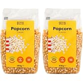 Grocer Planet - Italian Yellow Corn For Popcorn (800g) - 2 x 400g | Made in Italy | Classic Yellow Popcorn | Non-GMO | High F