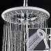 Produktbild Bazaar Badezimmer ABS Watersaving Runde Regen Top Dusche stellte mit Handbrause