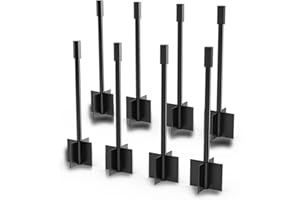 IFYFUL Recharge Resin Mixer with Stand | 3 Speeds Control & Countdown | 4 Paddles for Epoxy Resin, Silicone, Paint Mixing, Soap Making, DIY Crafts (Black-Paddle)