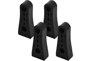 Duroecsain Car Door Lock Silencer, Car Door Lock Shock Absorber, Rubber Shock Absorber for Car Door, Wear-resistant Muffler, Fashion Car Accessories for Travel