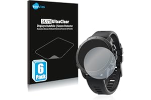 savvies Protector Pantalla para Wahoo Elemnt Rival 6 Unidades - Película Ultra Transparente