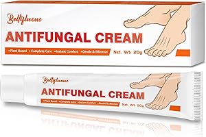 Bellifluous Antifungal Cream, Athletes Foot Cream, 20g Natural Anti Fungal Skin Creams, Gentle Jock Itch Creams Antifungal Quickly Comforts Skin and Relieves Itching Effectively (1 Pack)