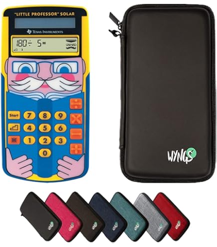 Calcolatrice Texas Instruments Little PROF - Gialla, Educativa, A Energia Solare - Foto 6