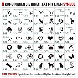 schenkYOU® YIN YANG – Partnerset Schlüsselanhänger mit Gravur – IHR WUNSCHTEXT + SYMBOL – gestalten Sie Ihren gravierten Anhänger aus Holz - 5