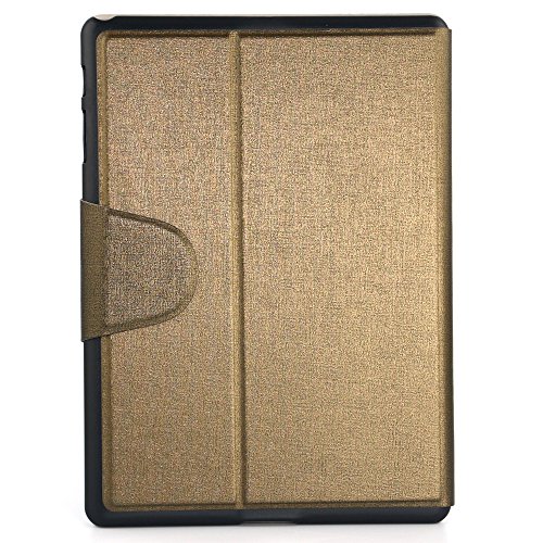 Apexel Oracle Schutzhülle für Samsung Galaxy Tab 4 7.0 SM-230 SM-231, Leder, mit Kartenschlitzen, inklusive Stylus, Schwarz Schwarz bronze 25 x 18,5 x 1,5 - 3