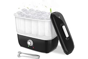 Shulltji Towel Warmer, Hot Towel Steamer with 5L Large Capacity, Towel Heater Fast Heating to 212 ℉/100℃, Hot Towel Machine with Towel Clip, for Spa Facials Barber Beauty Salon Home Use, Black