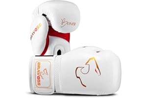 BRAVOSE Alpha Strap Boxing Gloves Mens, Women for Entry Level Boxers for Punching Bag Training & Sparring MMA Kick Boxing Muay Thai Made By Premium PU Leather Ventilated Palm