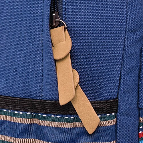 Tenn well Casual Canvas Backpack Bag, Rucksack Bookbags Backpack for School/Collage/Outdoor (Blue) reviews Tenn well Casual Canvas Backpack Bag, Rucksack Bookbags Backpack for School/Collage/Outdoor (Blue)