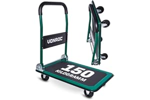 VONROC Wózek transportowy, składany, nośność maks. 150 kg