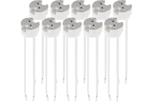 kwmobile Lot 10x douille GU5.3 - Douille GU5.3 ou MR16 - Support avec câble 12V - Pour lampe luminaire ampoule telles que LED halogène spot