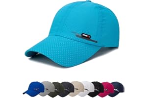 Gorra de BéIsbol de Transpirable para Hombre Gorra el Sol Moda Gorra Running Hombre Mujer Ajustable Sombrero Verano Gorra Beisbol