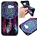 Galaxy A5 2017 Case,Galaxy A5 2017 Soft Case Cover,Leeook Creative Cool Elegant Retro Colorful Dreamcatcher Pattern Design Lightweight Ultra Slim Thin Flexible TPU Silicone Protective Gel Plastic Shock Absorption Proof Drop Defend Anti Scratch Shell Bumper for Samsung Galaxy A5 2017 + 1 x Black Stylus