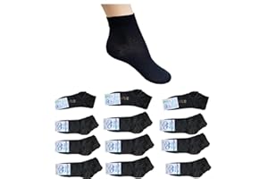 Infinity - 12 Paia Calzini Uomo Corti Sneakers in Cotone Estivi, Filo Di Scozia Elasticizzato, Calze Uomo Corte alla Caviglia Uomo Donna, Traspiranti e Antisudore, Made in Italy