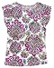 Carters Girls Flutter-sleeve Paisley Tee; Pink/Navy (3 Months) RS.2539.00