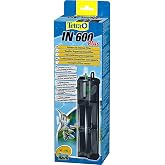 Tetra IN 600 plus akvaryum i&ccedil; filtresi - temiz ve sağlıklı su i&ccedil;in filtre, mekanik, biyolojik ve kimyasal filtreleme, 50 ila 