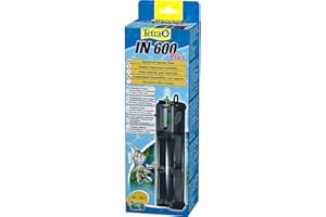 Tetra IN 600 plus Aquarium Innenfilter - Filter für klares und gesundes Wasser, mechanische, biologische und chemische Filterung, geeignet für Aquarien mit 50 bis 100 Liter