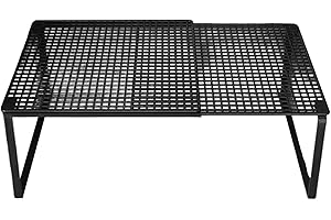 KESOTO Mensola Salvaspazio per Cucina, Divisori per Armadio Interno Espandibile in Lunghezza, Divisorio per Ripiano in Ferro per Riporre Piatti, Stoviglie, Ciotole, Nero Da 38 a 62 Cm