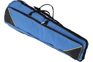 GAEIRT Accessoires d'instruments de musique, étui de concert pour trombones ténor Étui pour trombone ténor Design rembourré et doux pour stocker des partitions musicales et d'autres accessoires(blue)