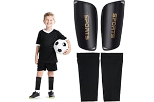 LIUYIDM Protege Tibia Foot Enfant 4 ​Pièces Protege Tibia Foot Protègent Le Tibia,la Cheville Soccer Shin Guards,Adaptées à L'entraînement et à la Compétition de Football,au Taekwondo,Etc