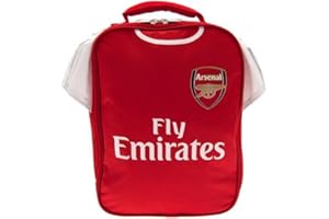OFFICIAL ARSENAL FC GIFTS Arsenal FC Official Football Gift Kit Lunch Bag - A Great Christmas/Birthday Gift Idea For Men And Boys