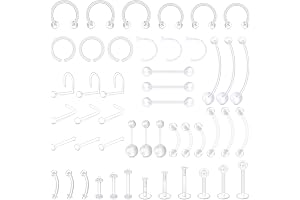 Body Piercing Retainer Set-48Pcs
