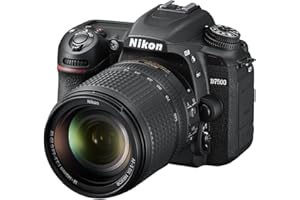 NIKON Nikkon D7500 - Cámara réflex digital de 20.9 Mp (pantalla LCD 3.2", 4K/UHD, SnapBridge, Bluetooth, Wifi) color negro - kit con objetivo AF-S DX 18-140 mm f/3.5-5.6G ED VR