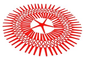 ICOOYO Lot de 100 lames de débroussailleuse Aldi Ferrex 20 V/40 V FAR 20-1 FE220