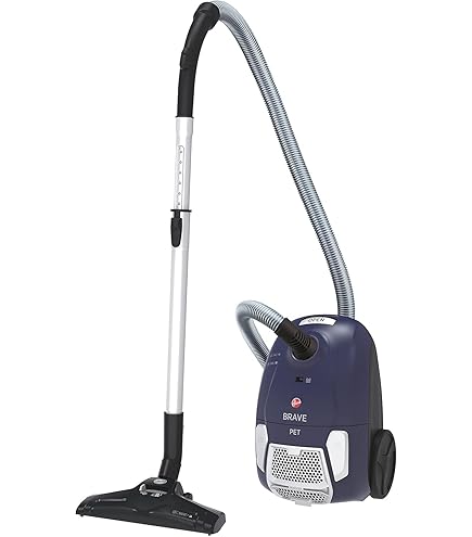 Hoover TXL20PET Telios Extra stofzuiger met zak, krachtig, borstels voor alle vloeren, parket en mini-turboborstel, speciaal voor dieren, stil 69 dBA, 3,5 l XL, 700 W, accessoires voor aan boord