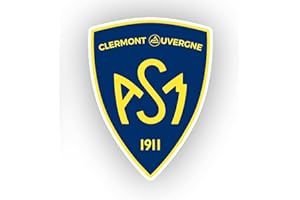France Blasons ASM Clermont Auvergne Rugby Sticker, Autocollant, Plusieurs Tailles (15)