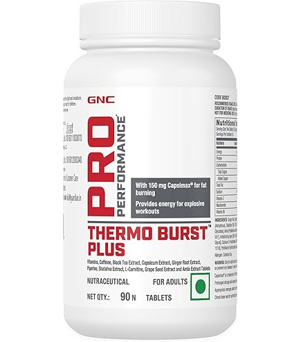 GNC Pro Performance Thermo Burst Hardcore Fat Burner