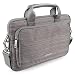 Produktbild Tablet Schutzhülle 10,5 Zoll Evecase Universal Gepolsterte Notebook Briefcase Laptop Schutzhülle mit Anzug-Gewebe/Ablösbaren Träger/Handgriff/Frontfach/Zubehörfächer 8.9-10.5 Zoll - Grau M
