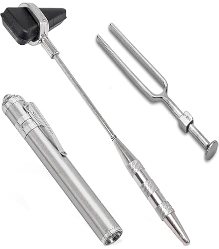 ICEMAN ハオキュー  HOW NEU Pocket Pen Torch & Knee Hammer & Tuning Fork 512 Hz for