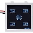 DeWire Auto Cut Off Timer Switch for Water Motor Pump, Water Heater, Exhaust Fans,Mosquito Repellent,Humidifier, Air Purifier,Room Heaters and Lighting Loads up to 10 AMPS (15, 30, 45, 60 Mins)