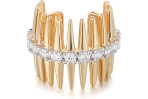 Jenosy Ear Cuff Gold Damen Nicht Piercing Öffnen Wrap