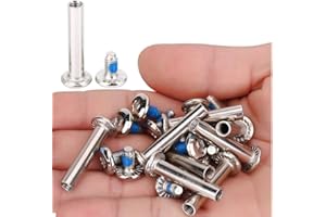 VGEBY1 10Pcs Vis de Roue de Patinage,Pointes en Acier d'Axe de Roue de Patin de Roue de Patin Intégré(31mm)